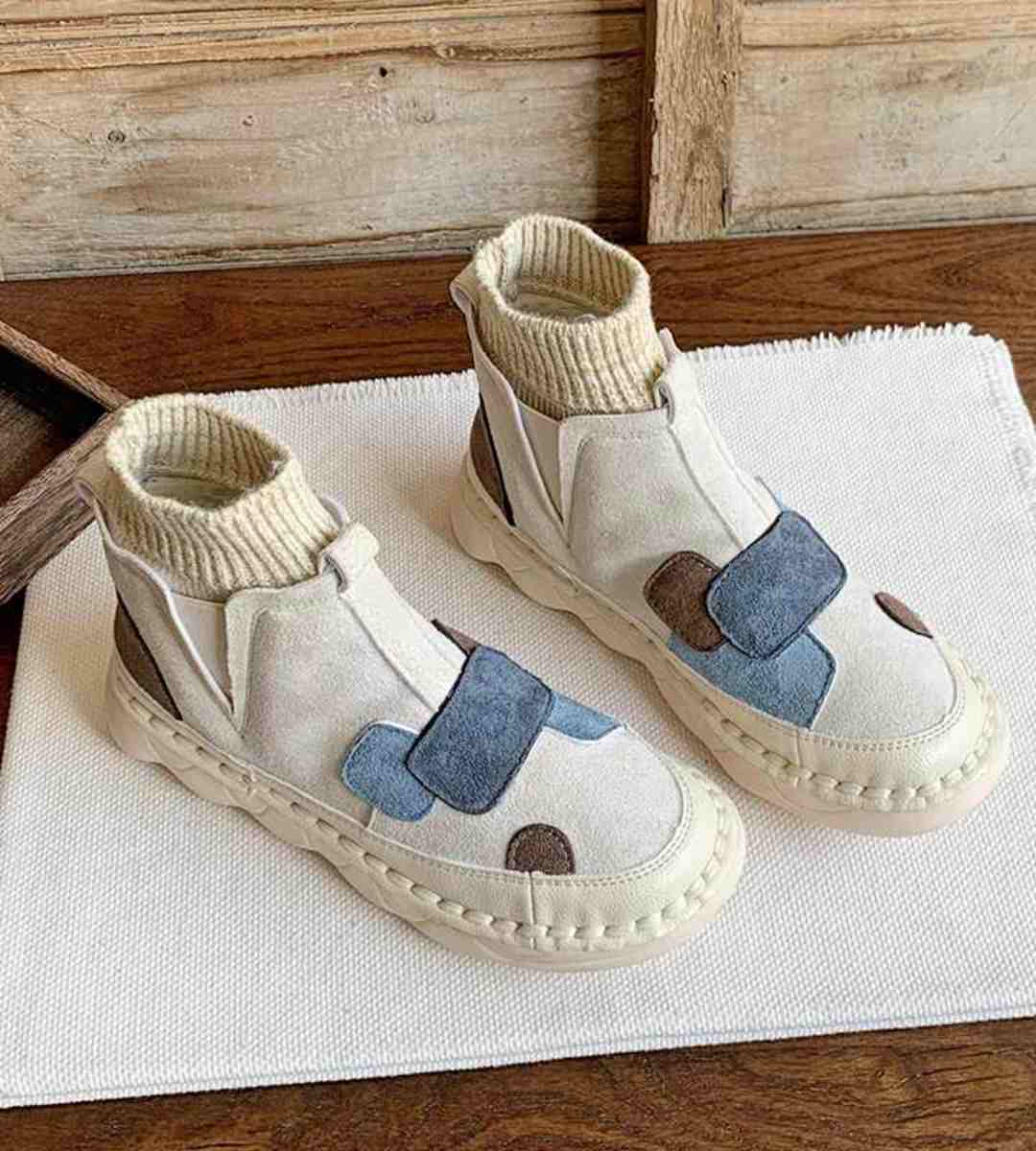 Winter Short Boots Soft Bottom Sock Martin Boots