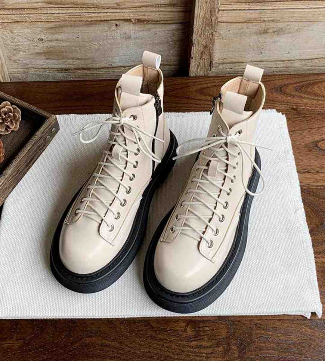 Autumn Winter - Martin Boots - Warm Lined - Cool - Short Boots