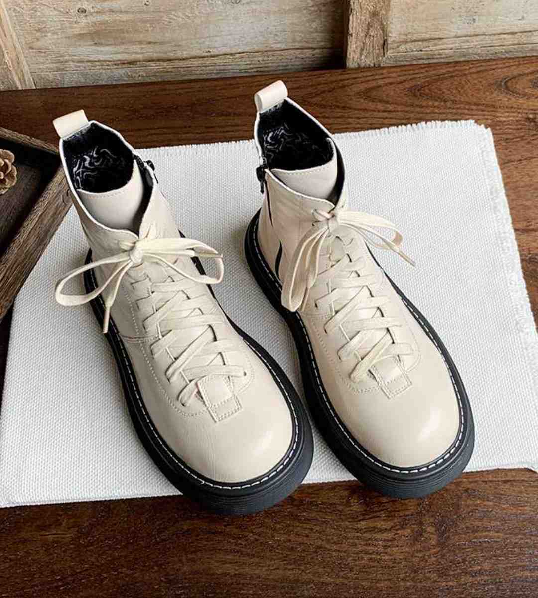 Winter - Ankle Boots - Thick-soled - Retro - Women's Martin Boots