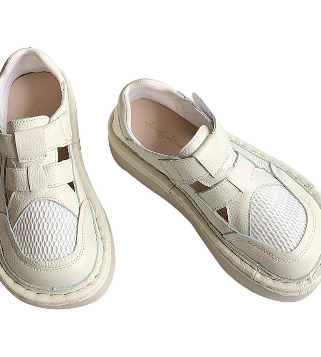 Summer - Sneakers - Cowhide - College Style - Platform Shoes