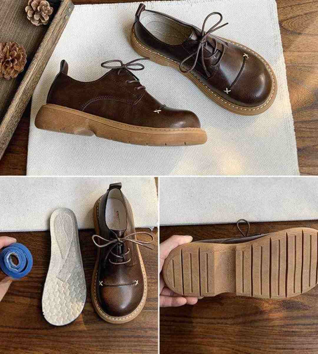 Spring - Casual Shoes - Leather - Japanese School Style - Platform