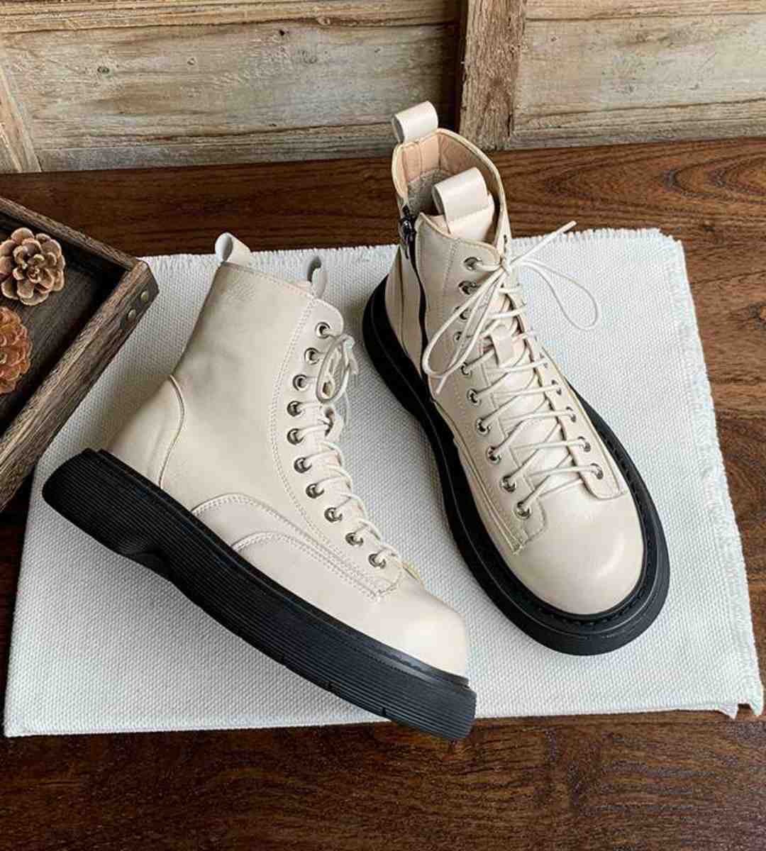 Autumn Winter - Martin Boots - Warm Lined - Cool - Short Boots