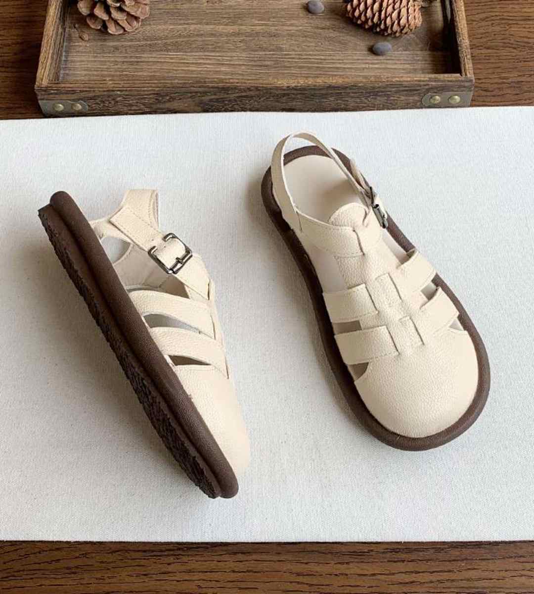 Summer Flat Casual Roman Sandals Female PVC Style