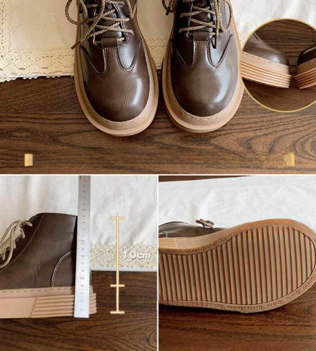 Autumn Winter Short Martin Boots Plush Cotton Casual Student