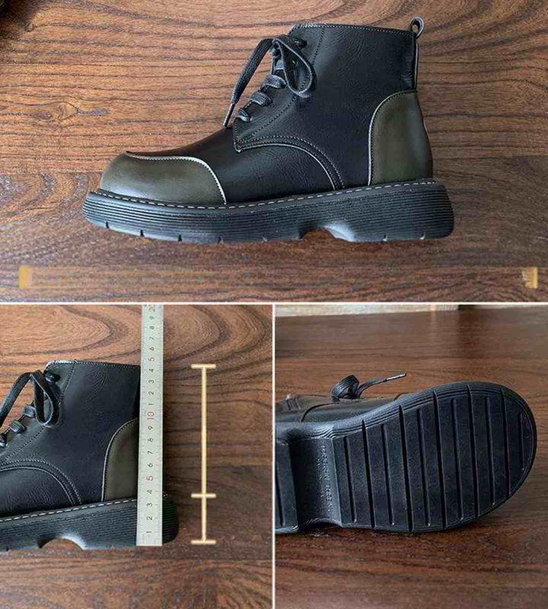 Winter Short Boots Faux Fur Retro Style Martin Boots