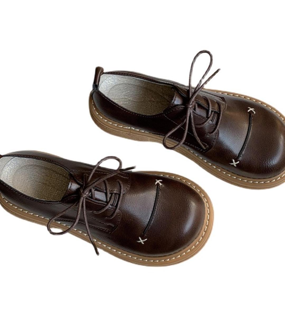 Spring - Casual Shoes - Leather - Japanese School Style - Platform