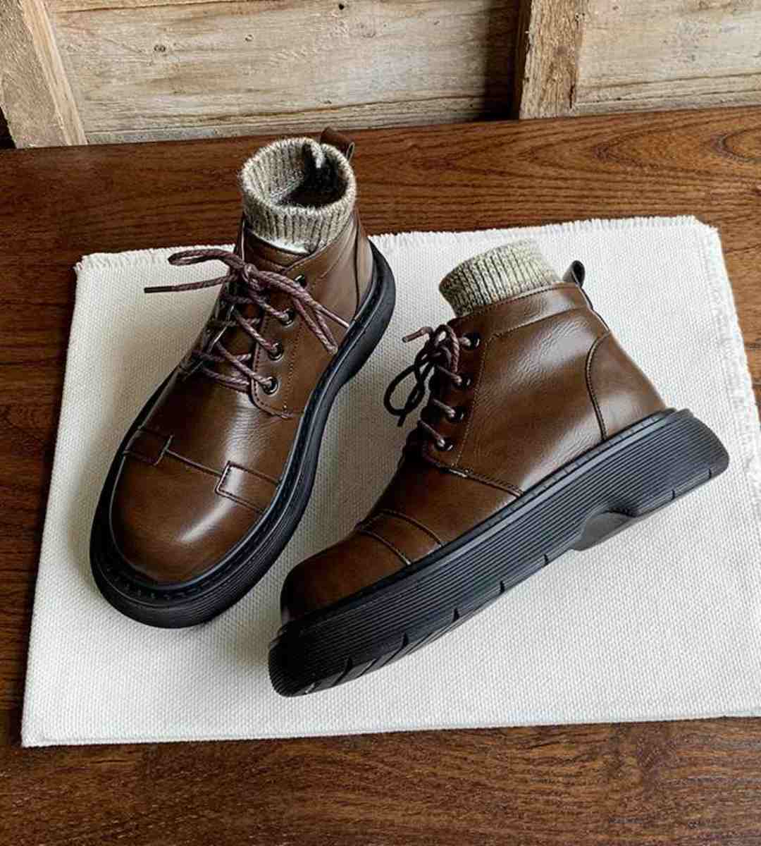 Autumn Winter - Ankle Boots - Thick Sole - Warm - Women's Martin Boots