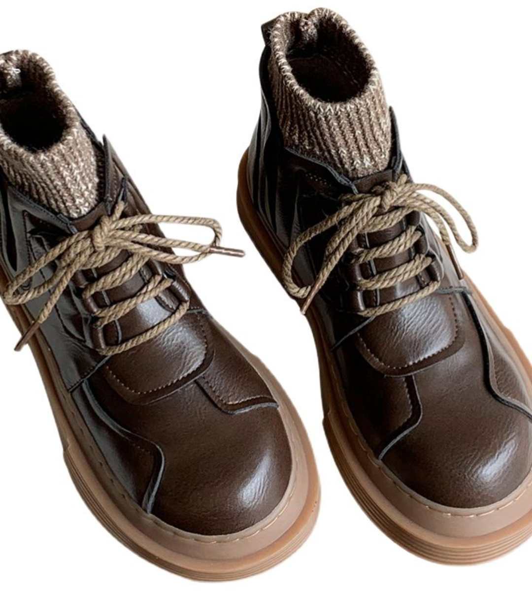 Autumn Winter - Martin Boots - Thick Sole - Literary - Short Boots