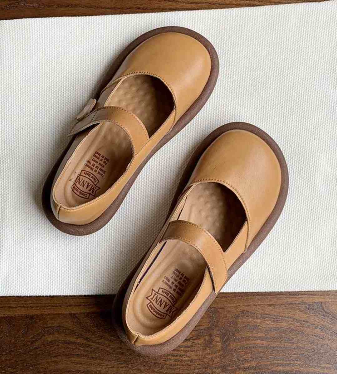 Spring Mary Jane Shoes Genuine Leather Lolita Style