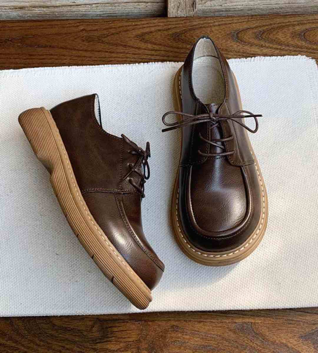 Spring - Oxford Shoes - Leather - Japanese Style - Casual