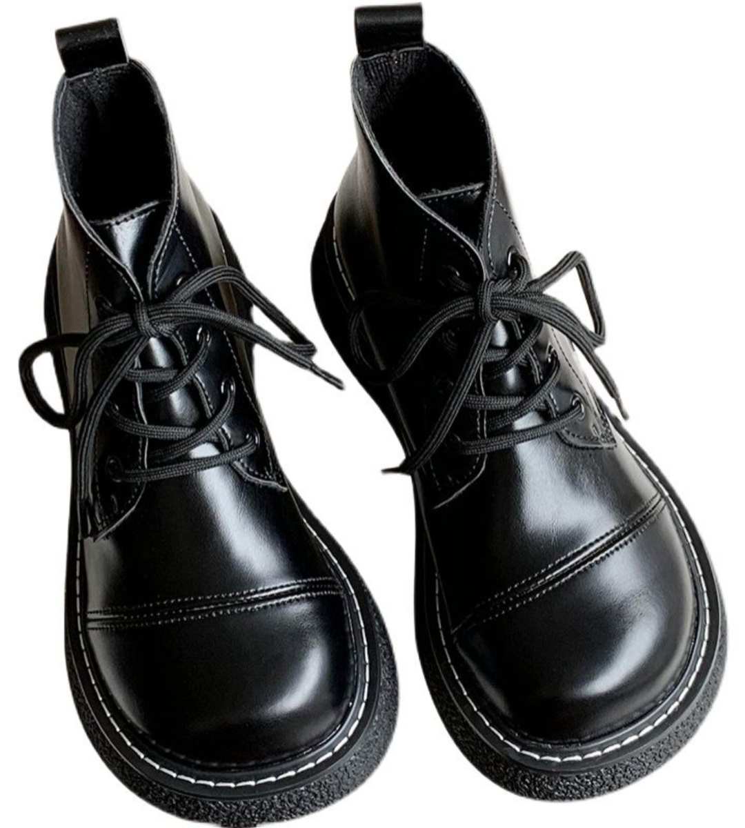 Autumn Winter - Martin Boots - Plush - Retro - Chunky底