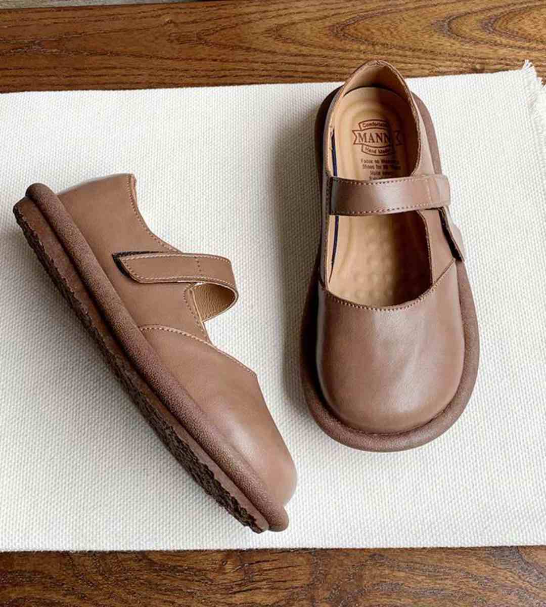 Spring Mary Jane Shoes Genuine Leather Lolita Style