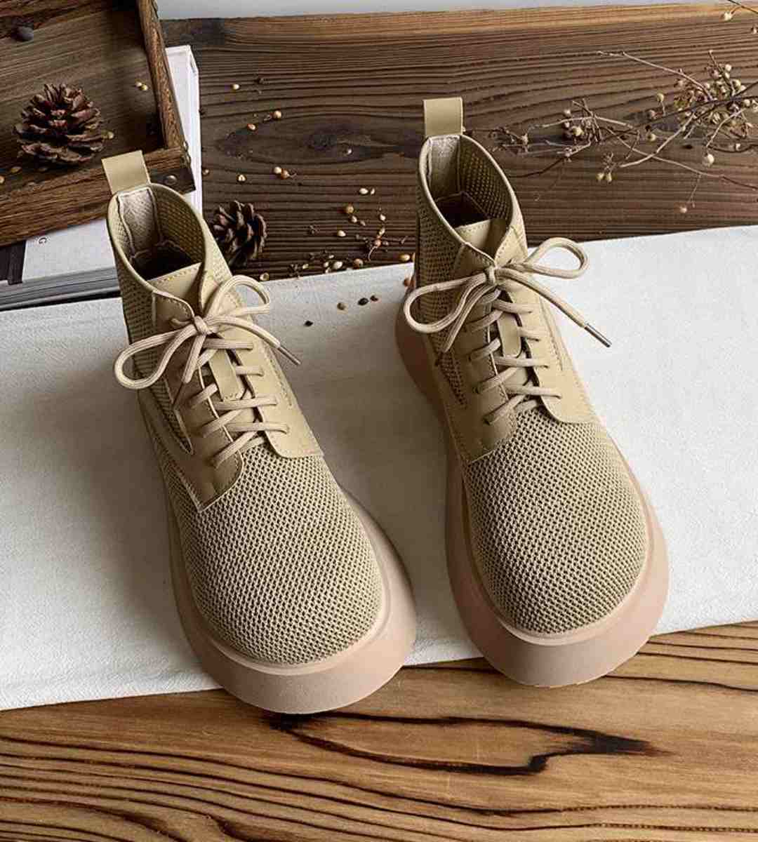 Summer Women's Martin Boots Breathable Hollow Short Boots