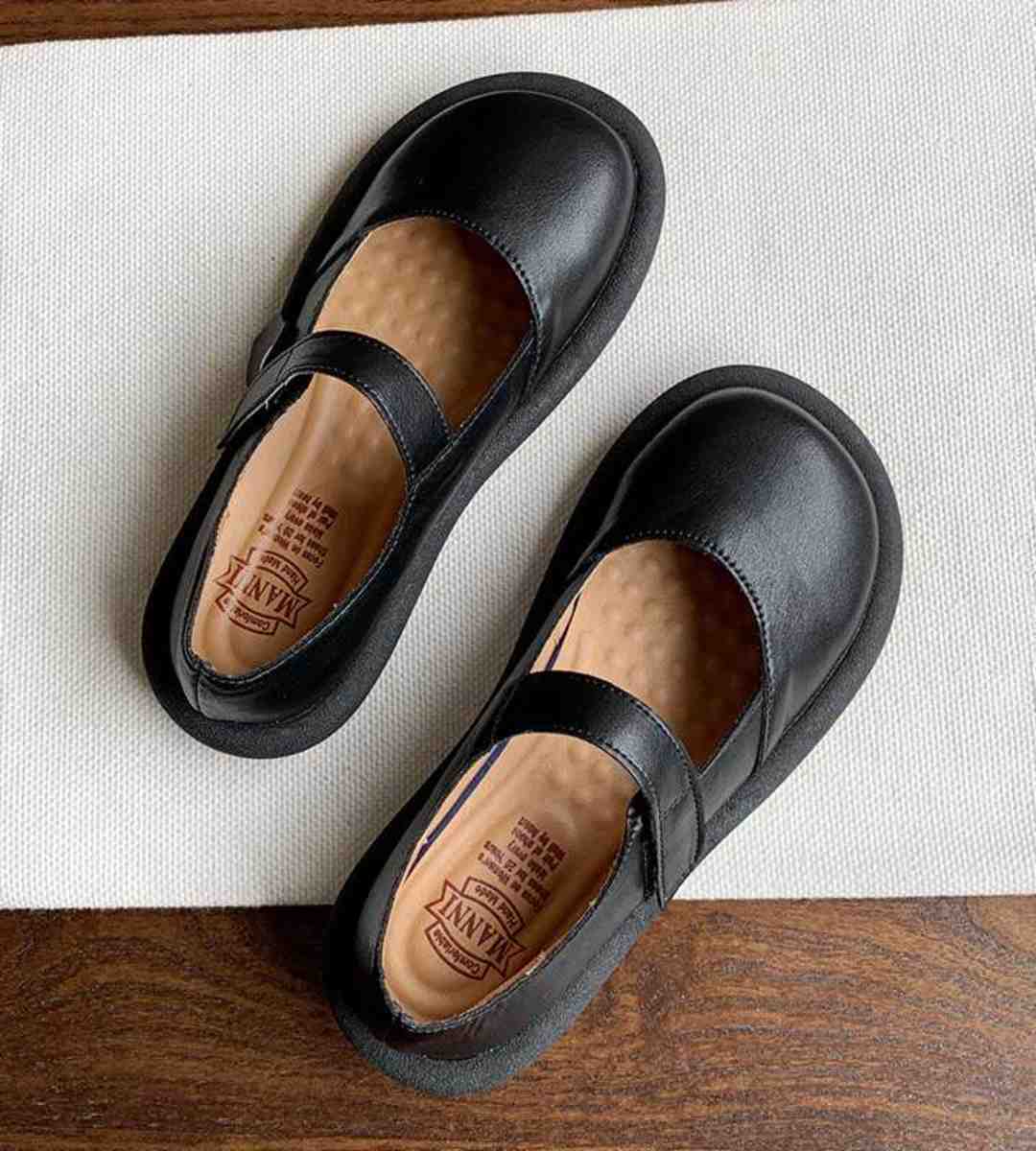 Spring Mary Jane Shoes Genuine Leather Lolita Style