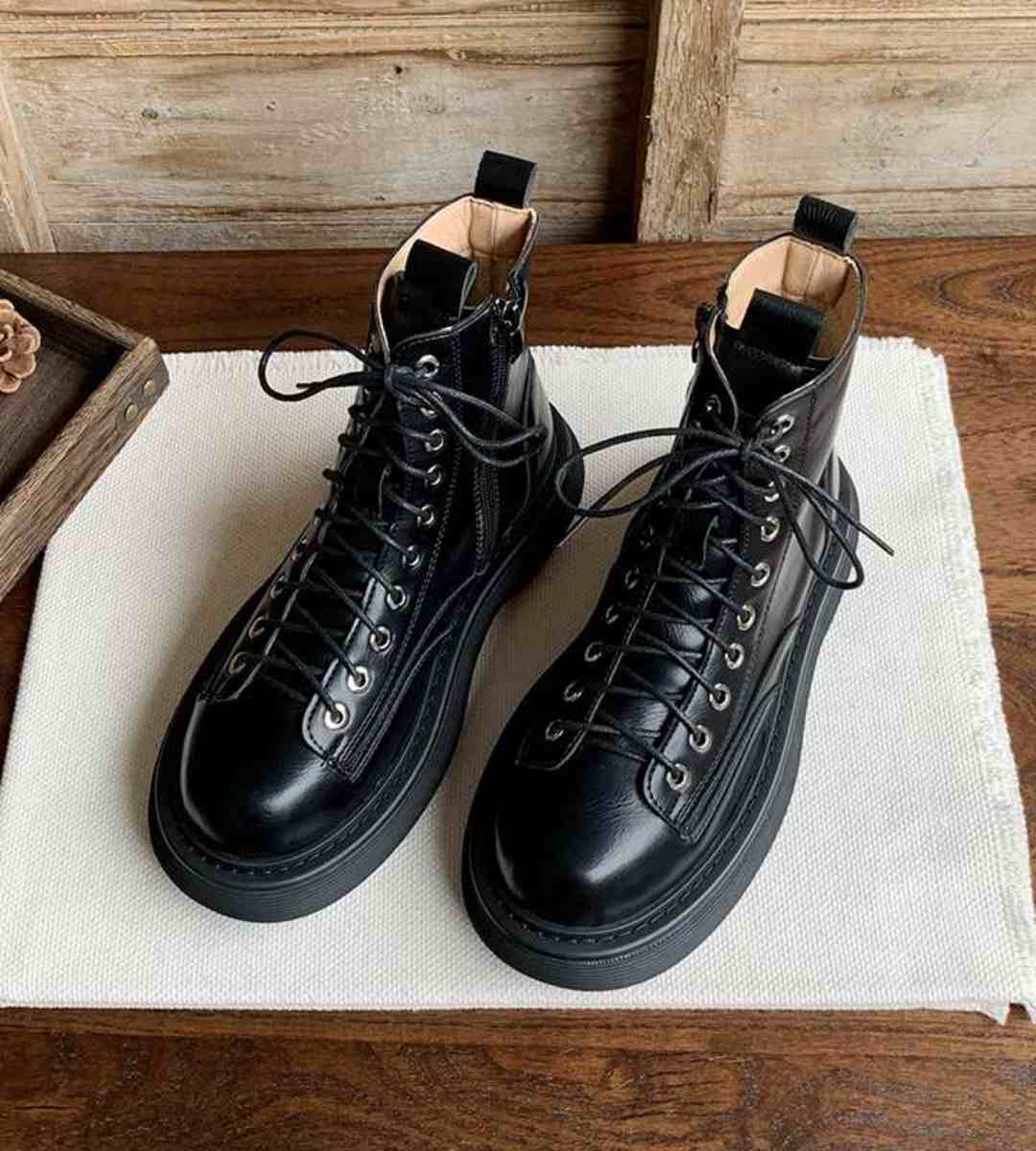 Autumn Winter - Martin Boots - Warm Lined - Cool - Short Boots