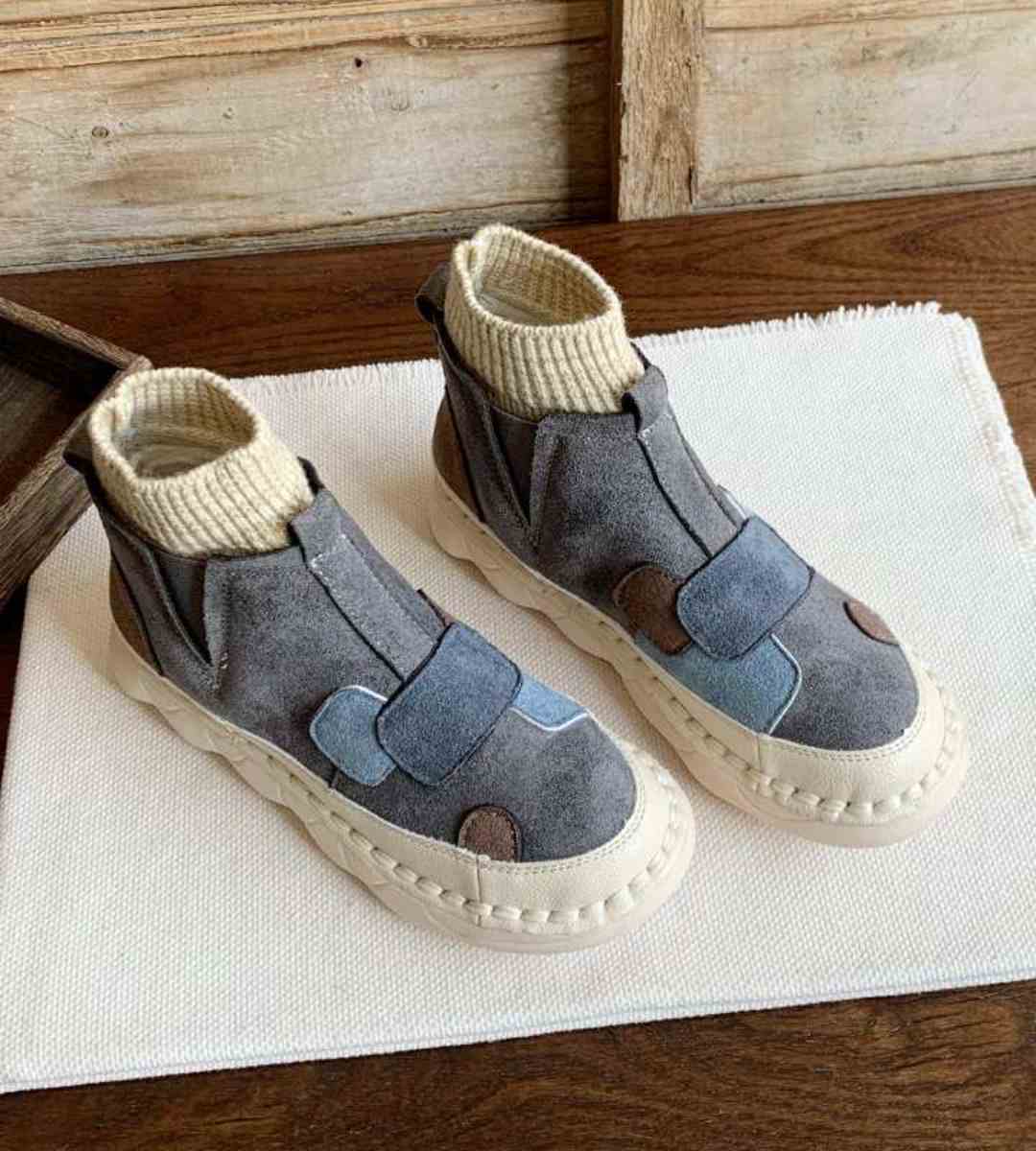 Winter Short Boots Soft Bottom Sock Martin Boots