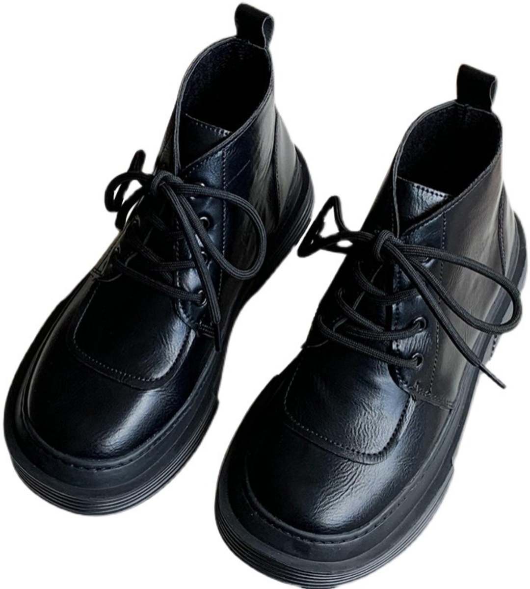 Winter Short Martin Boots Thick Bottom Fleece Retro Style