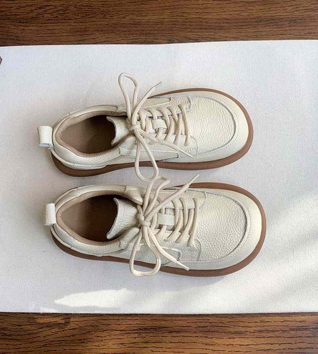 Spring-Ballet Flats-Leather-Preppy-Sneakers