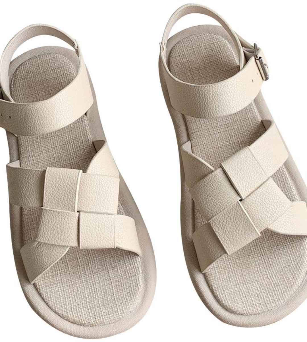 Summer Roman Sandals Linen Feminine Style Cotton Shoes
