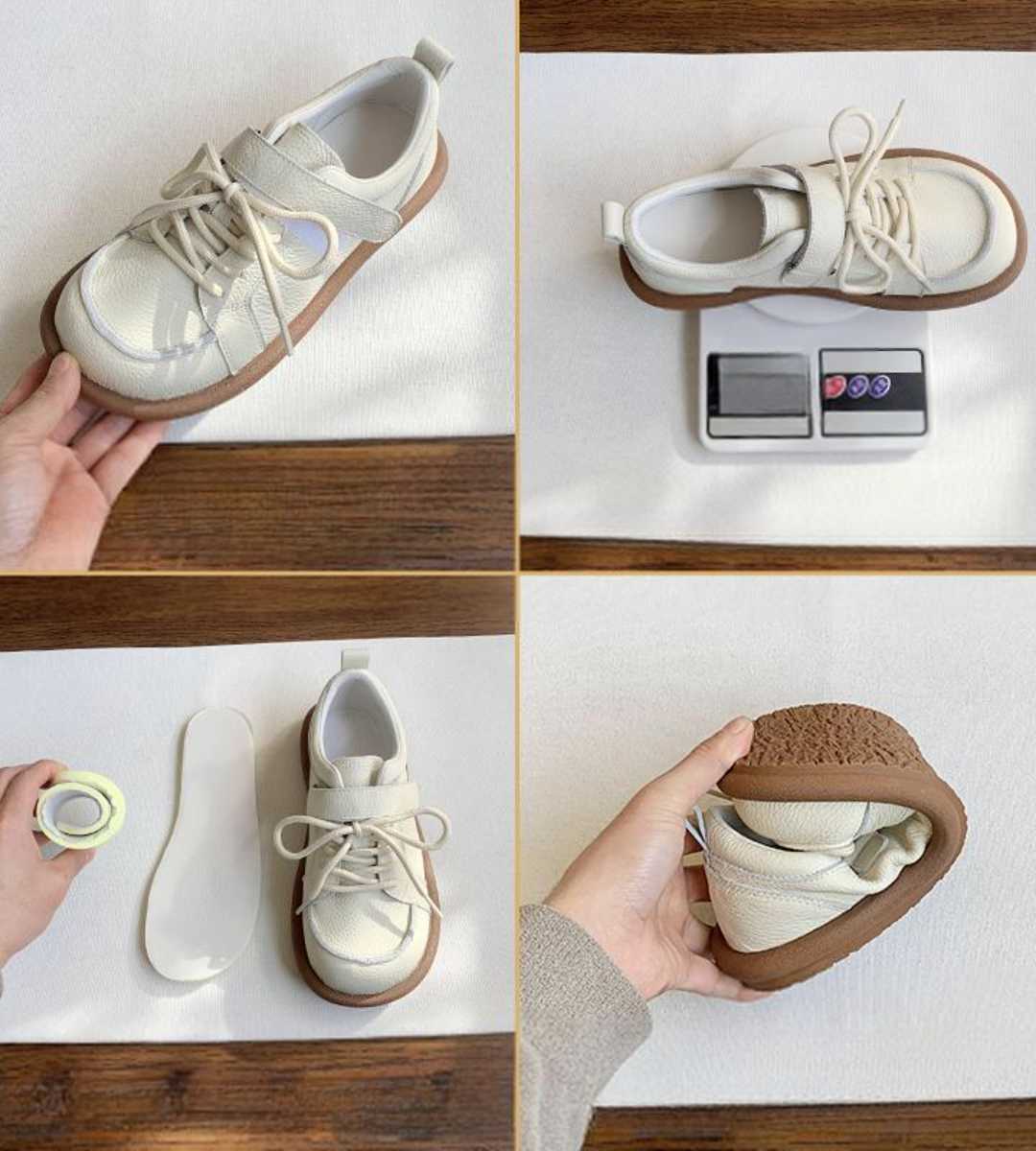 Summer Sandals Leather Casual Open-Toe Footwear for Women