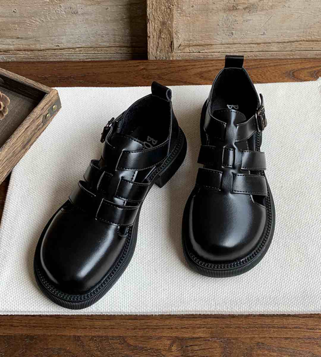 Spring Sneakers Leather Casual Sports Shoes