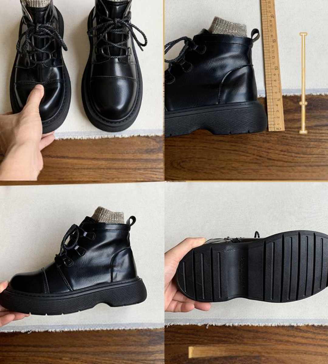 autumn ankle boots leather casual stylish footwear