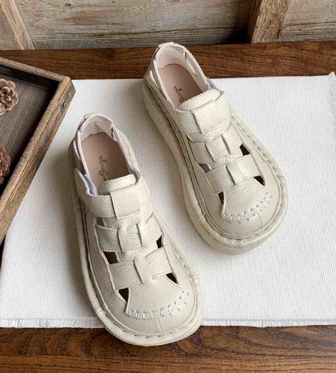 Spring Sneakers Leather Casual Sport Footwear