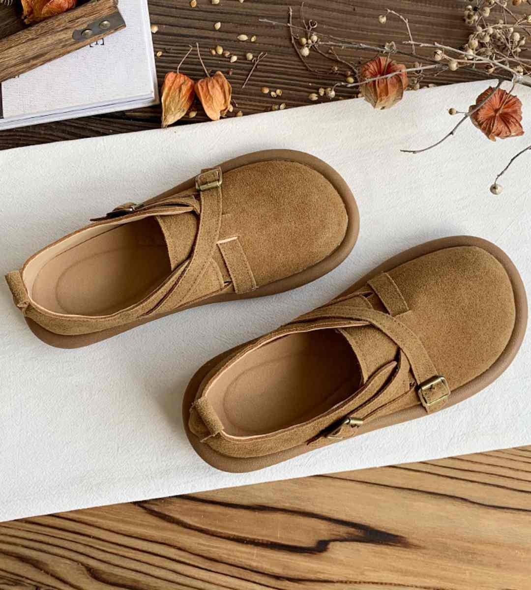 Winter Boots Leather Casual Ankle Waterproof Fashion Outdoor