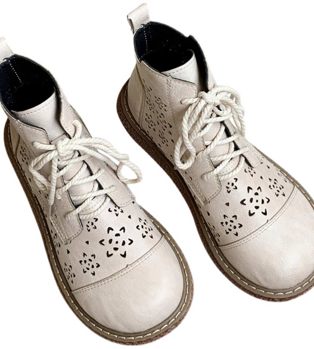 Winter boots leather casual stylish high-top durable comfortable outdoor footwear