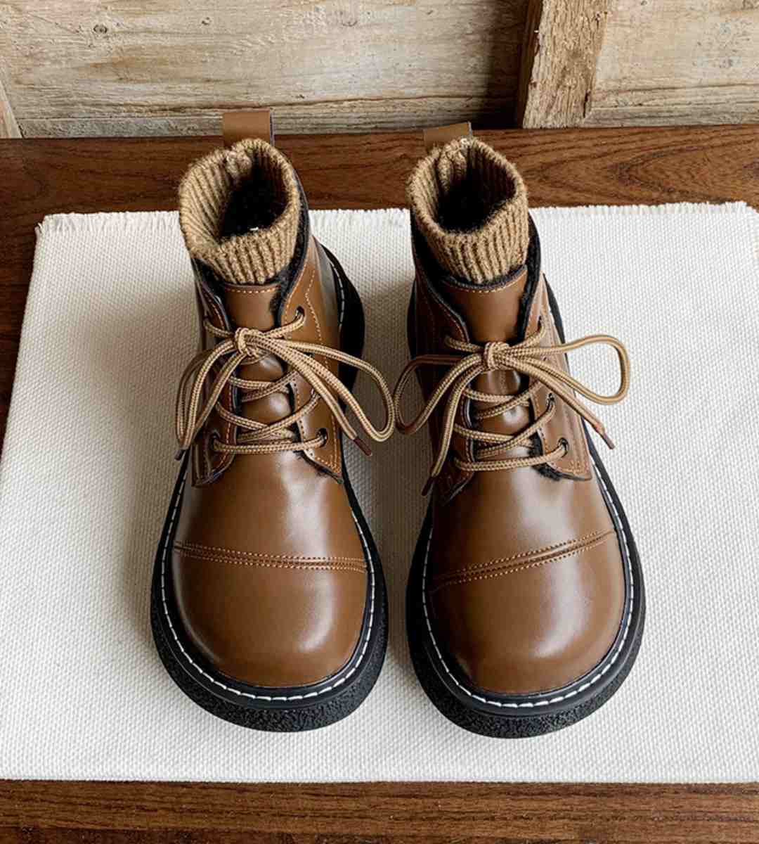 Autumn Sneakers Leather Casual Athletic Shoes