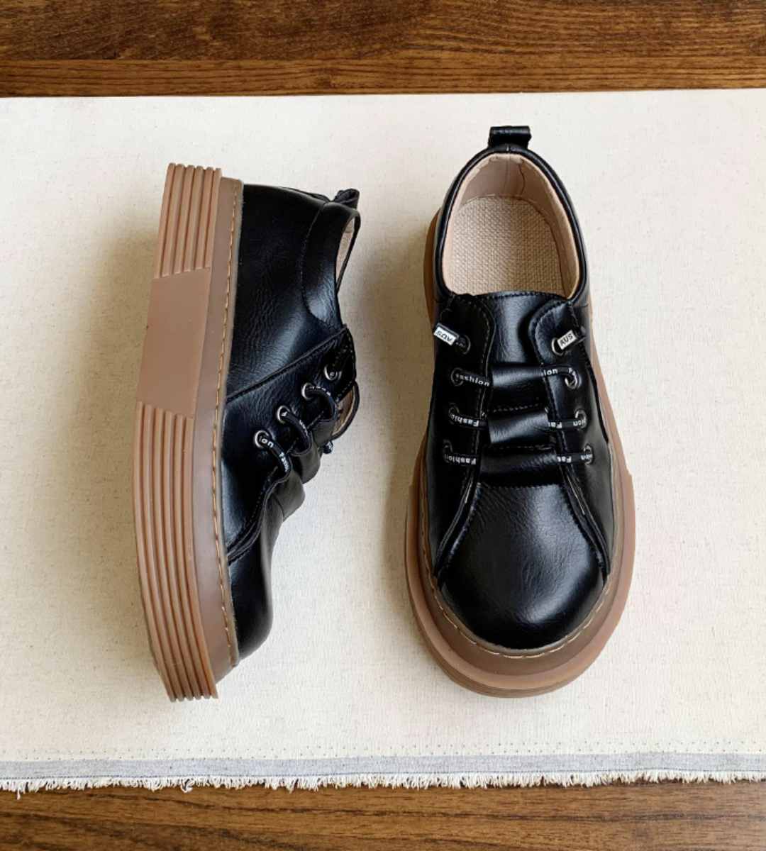 Autumn Casual Sneakers Leather Trendy Sports Shoes