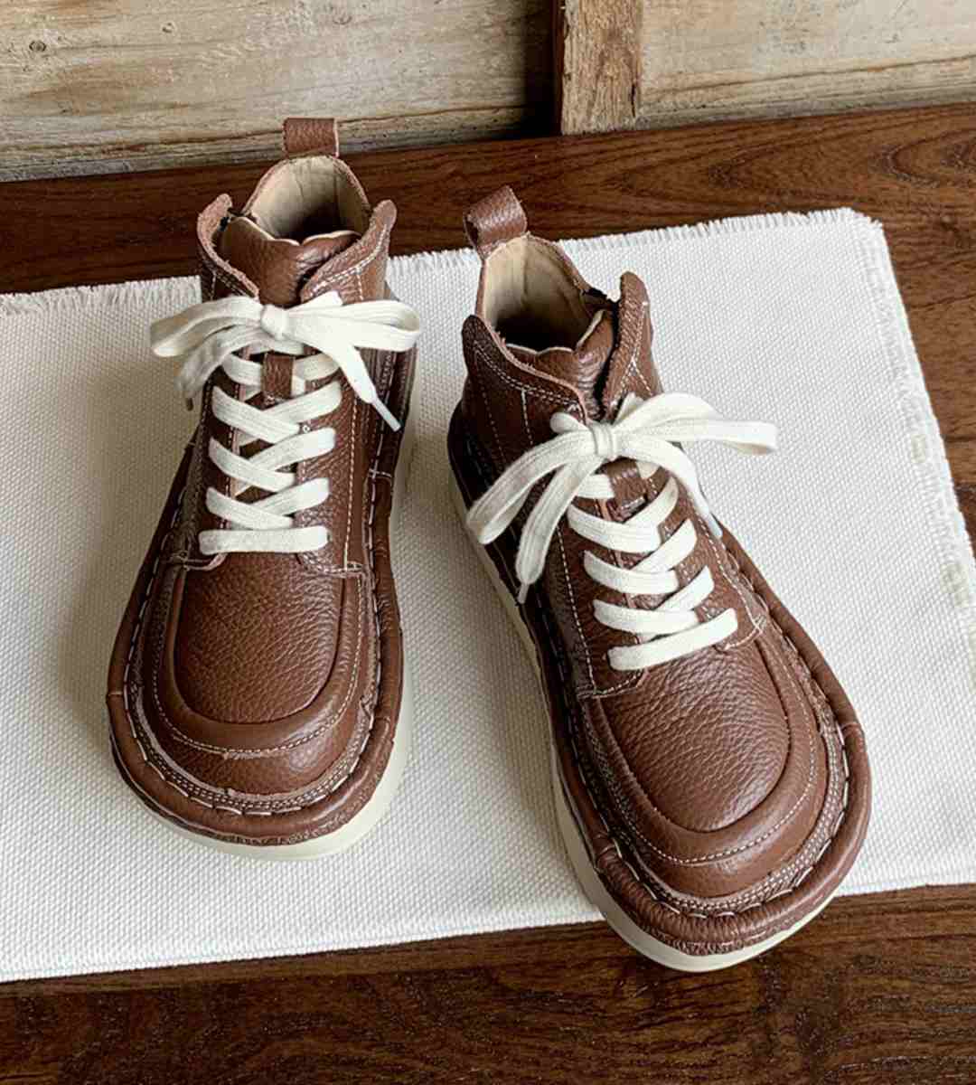 Spring Casual Sneakers Leather Fashion Sports Type