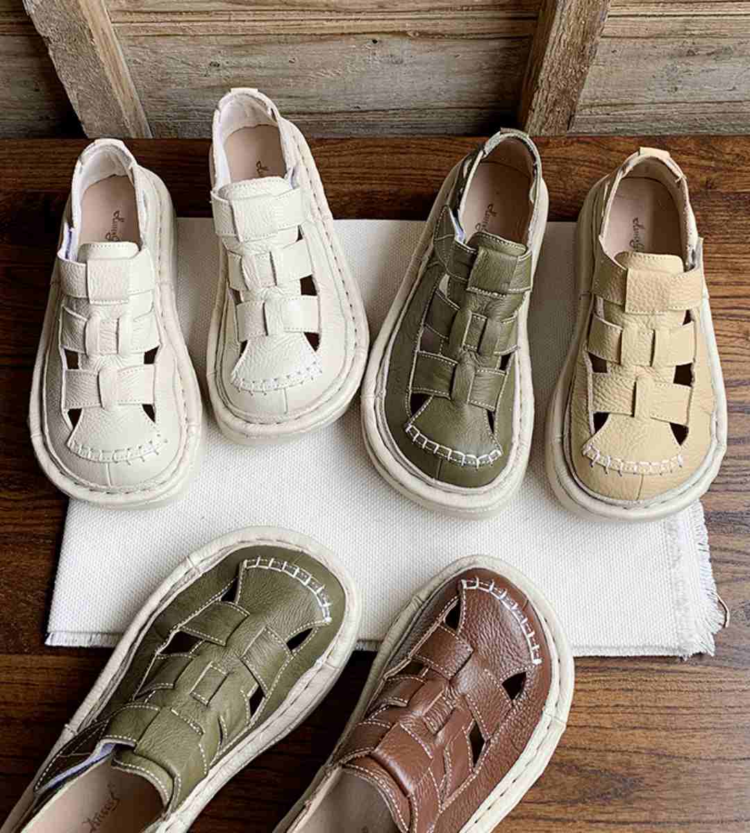 Spring Sneakers Leather Casual Sport Footwear