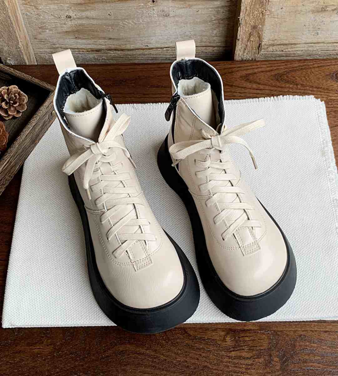 Spring Sneakers Leather Casual Sports Footwear