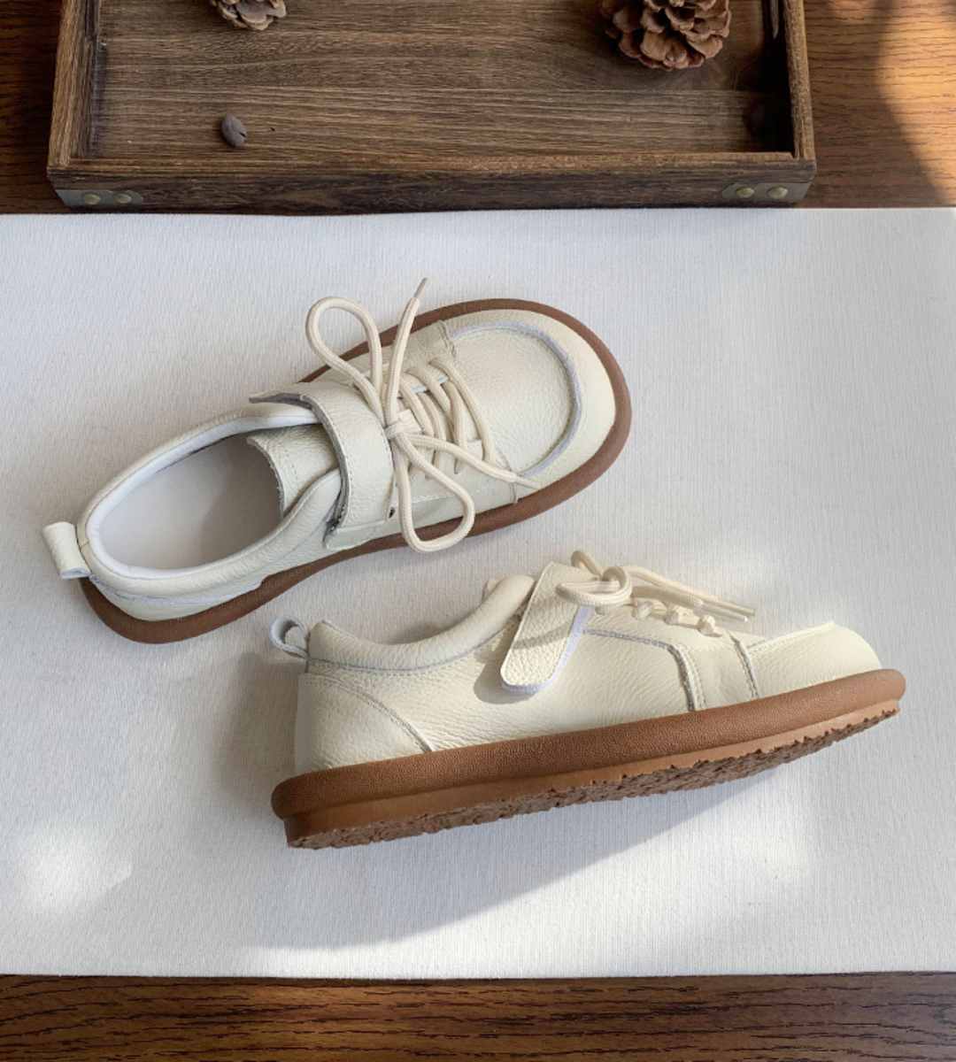 Summer Sandals Leather Casual Open-Toe Footwear for Women