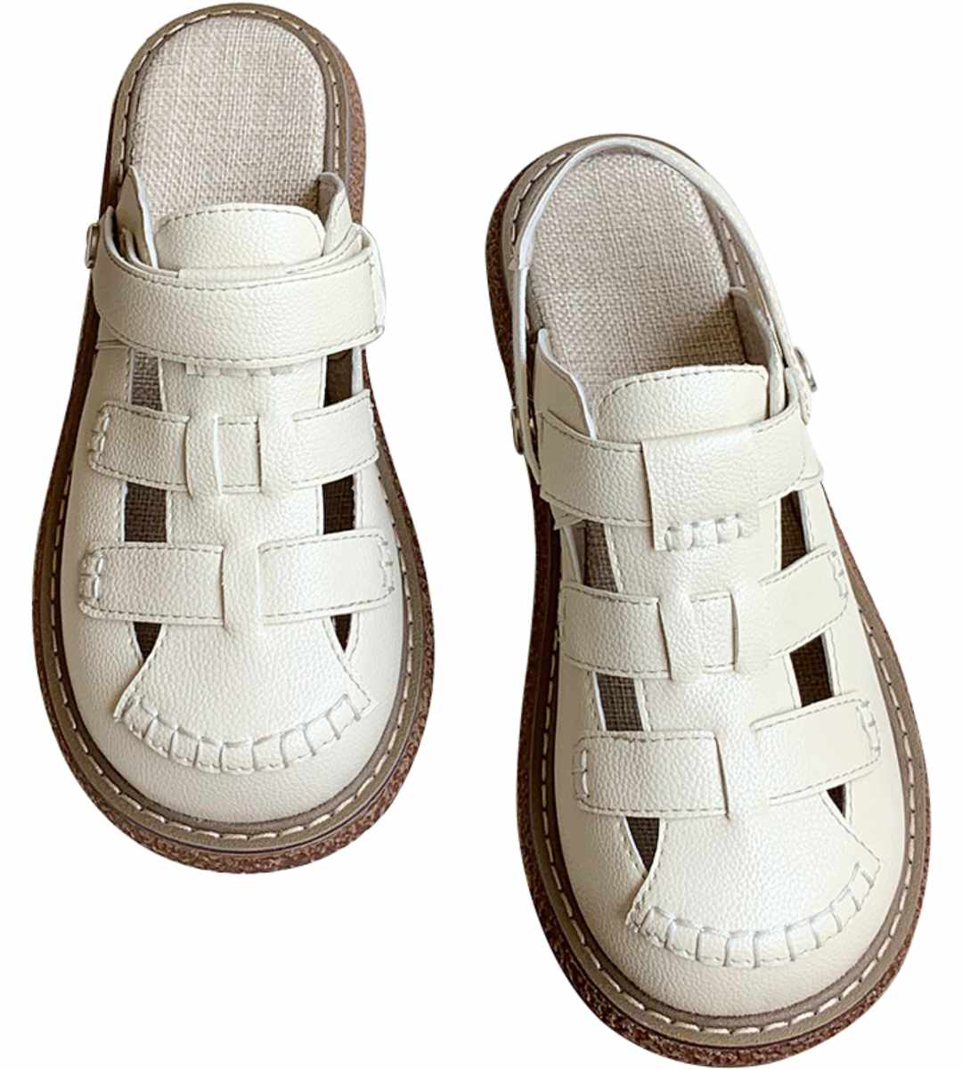 Summer Casual Sneakers Leather Stylish Lightweight