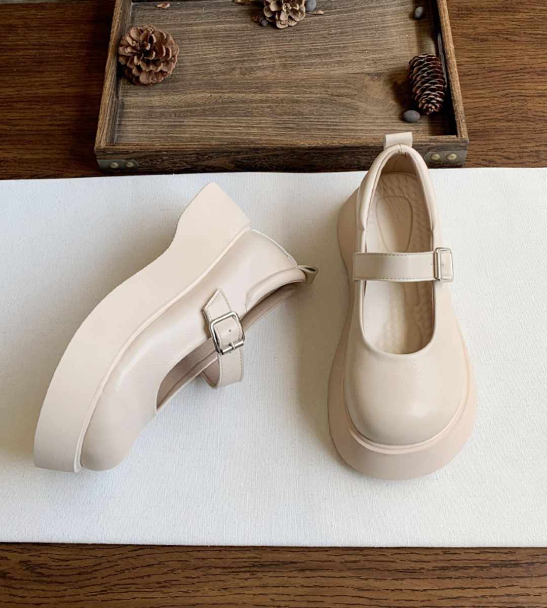 Spring Sneakers Leather Casual Athletic Shoes