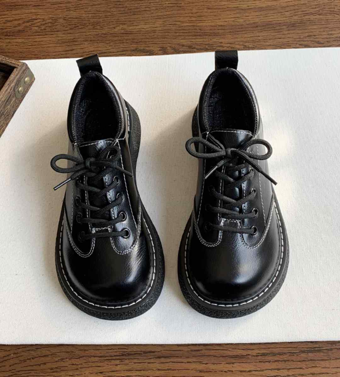 Spring Casual Sneakers Leather Fashion Sporty Shoes