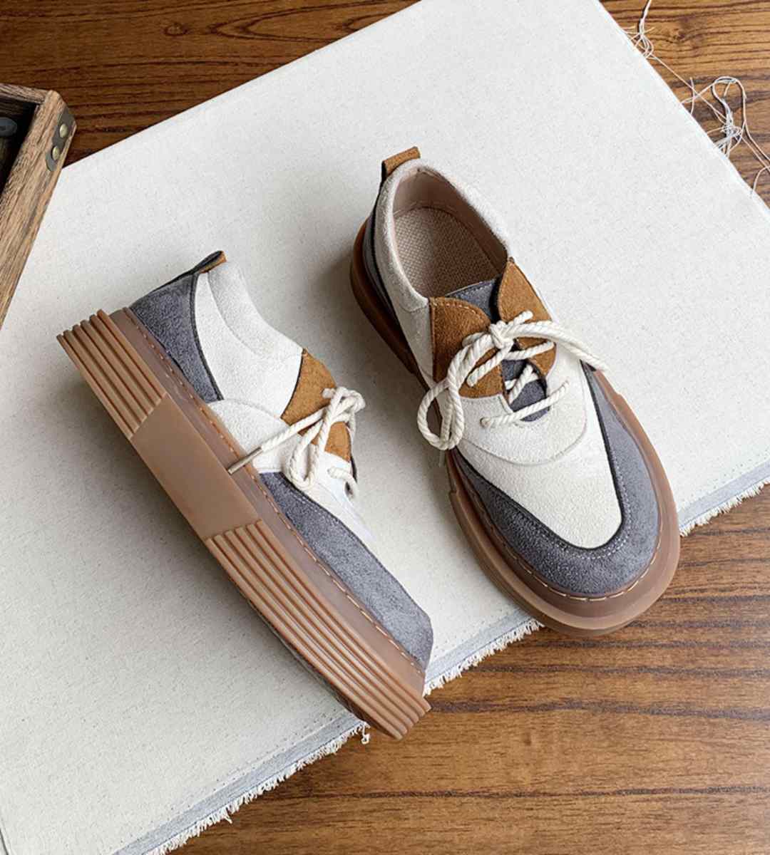 Spring Sneakers Fabric Casual Athletic Shoes