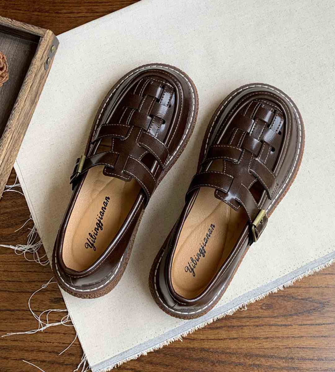 Spring Sneakers Leather Casual Sports Footwear