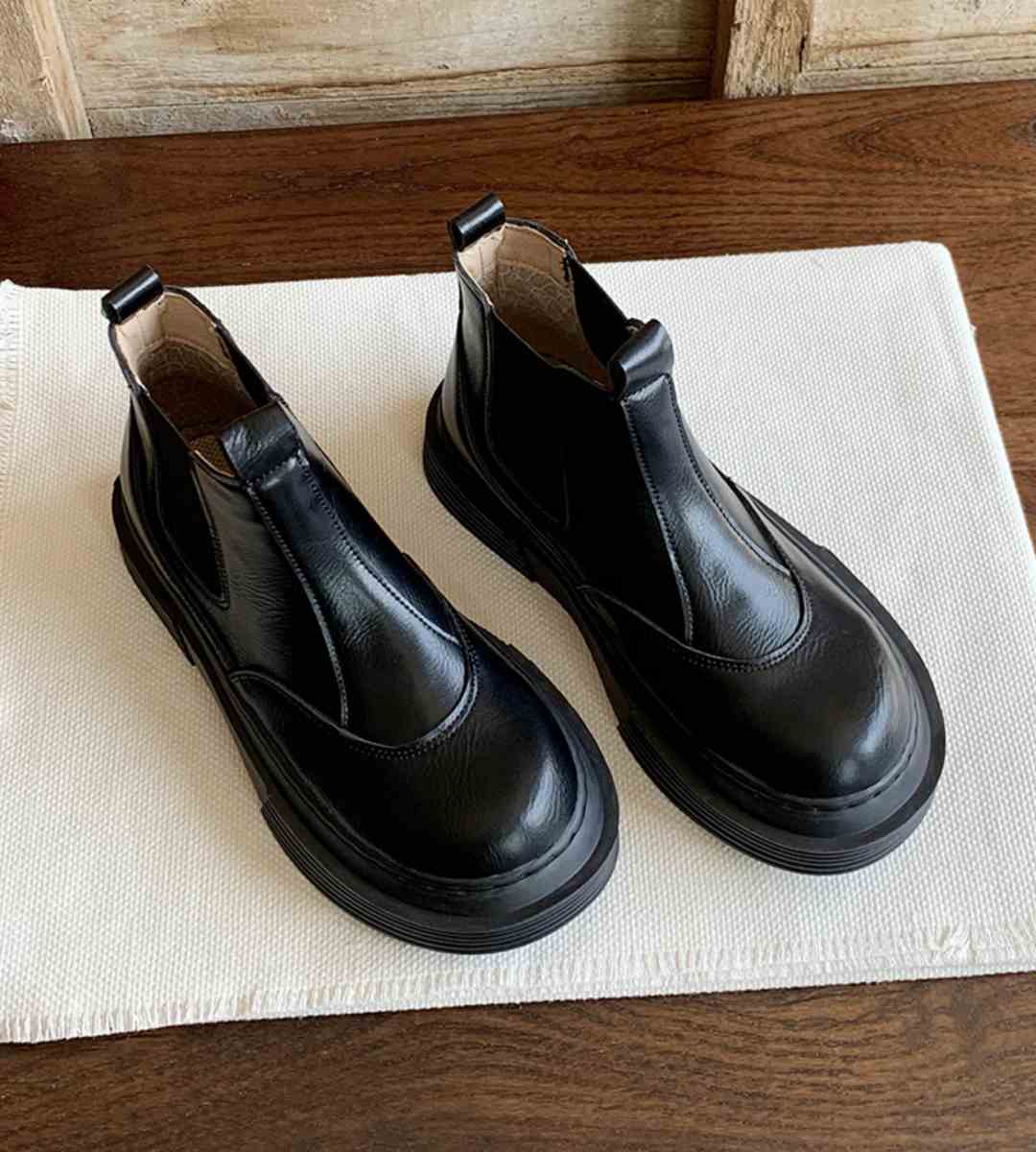 Fall Casual Sneakers Leather Trendy Sports Footwear