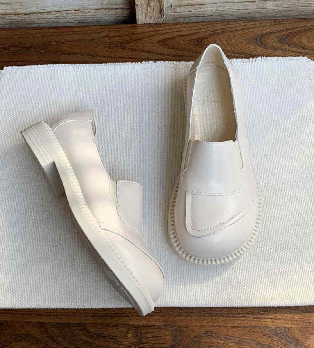 Autumn Casual Sneakers Leather Trendy Fashion Type