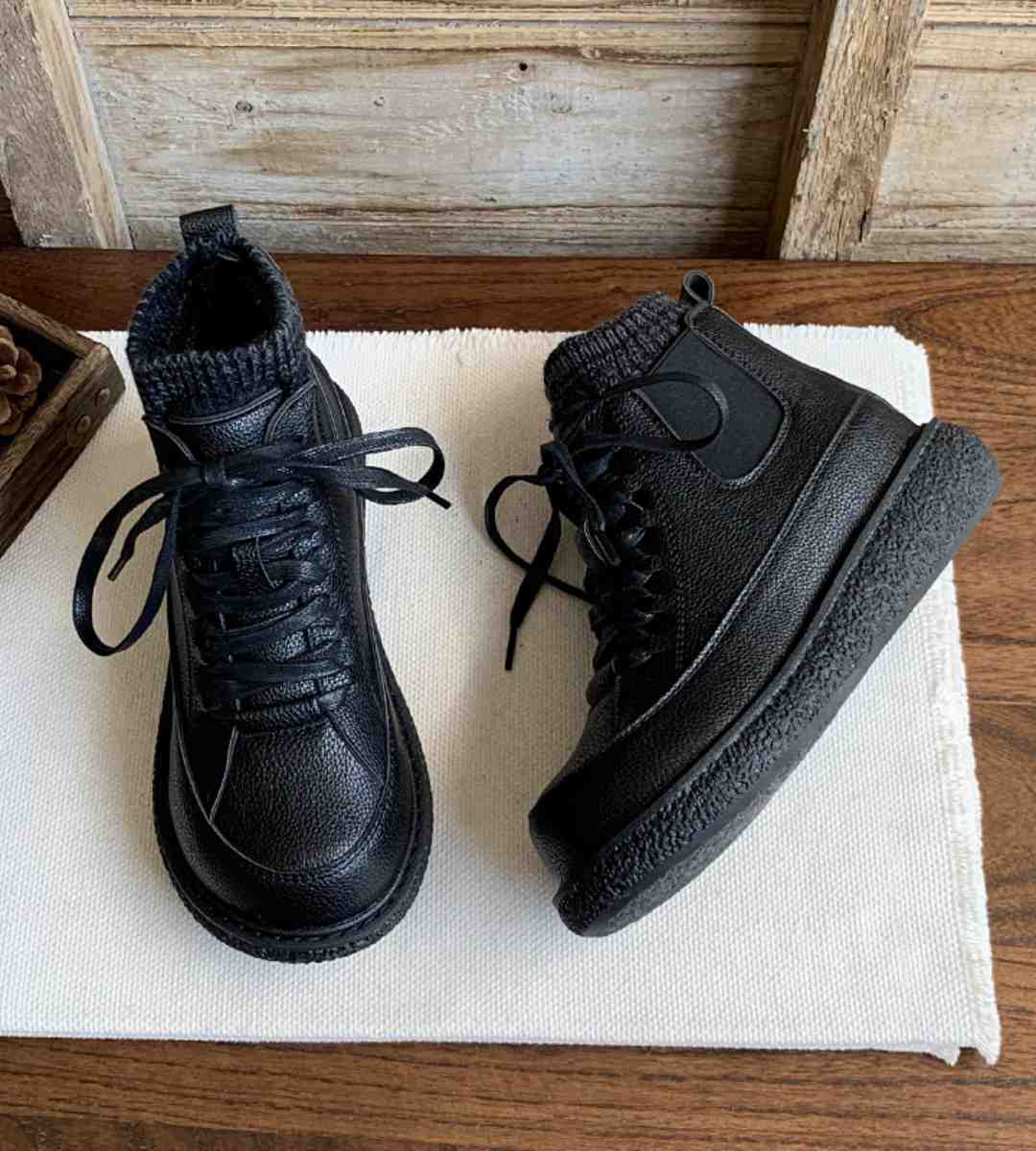 Spring Sneakers Leather Casual Fashion Footwear