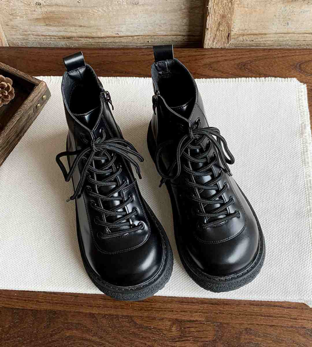 Autumn Casual Sneakers Leather Trendy Sports Footwear