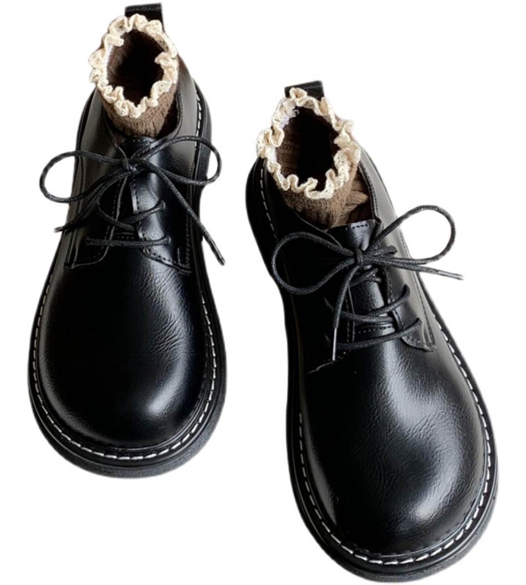 Winter Boots Leather Stylish Casual Outdoor