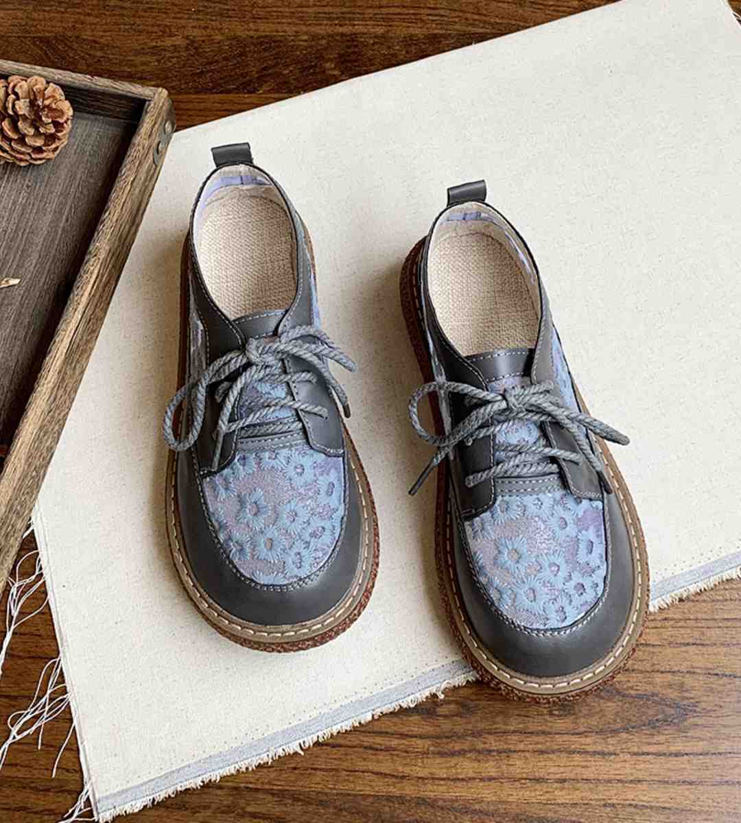 Spring Sneakers Leather Casual Footwear