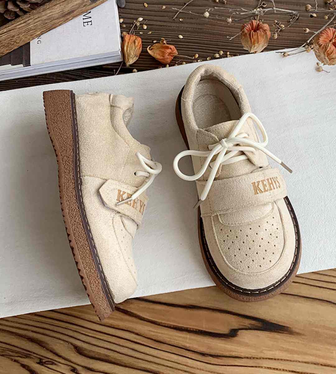 Round-headed Martin boots women's British wind boots warm cotton boots