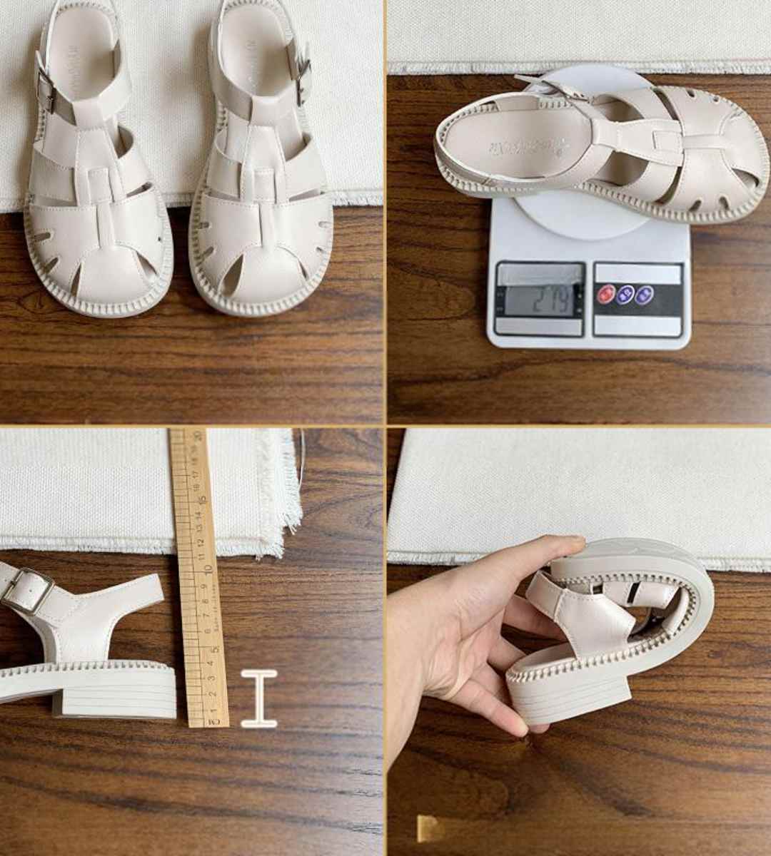 Summer Sandals Leather Casual Fashion Footwear