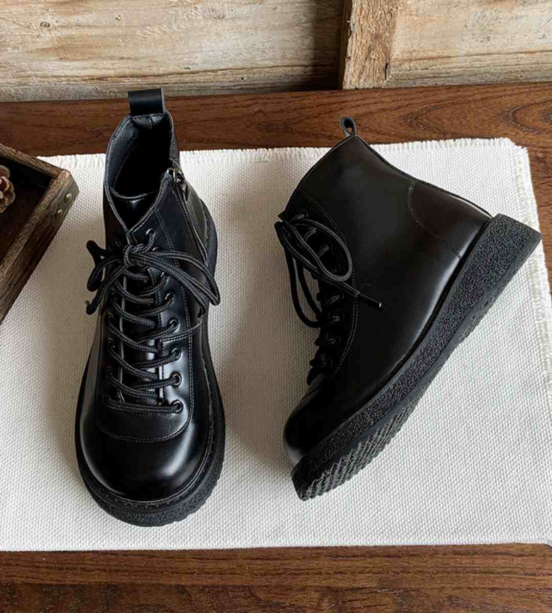 Autumn Casual Sneakers Leather Trendy Sports Footwear