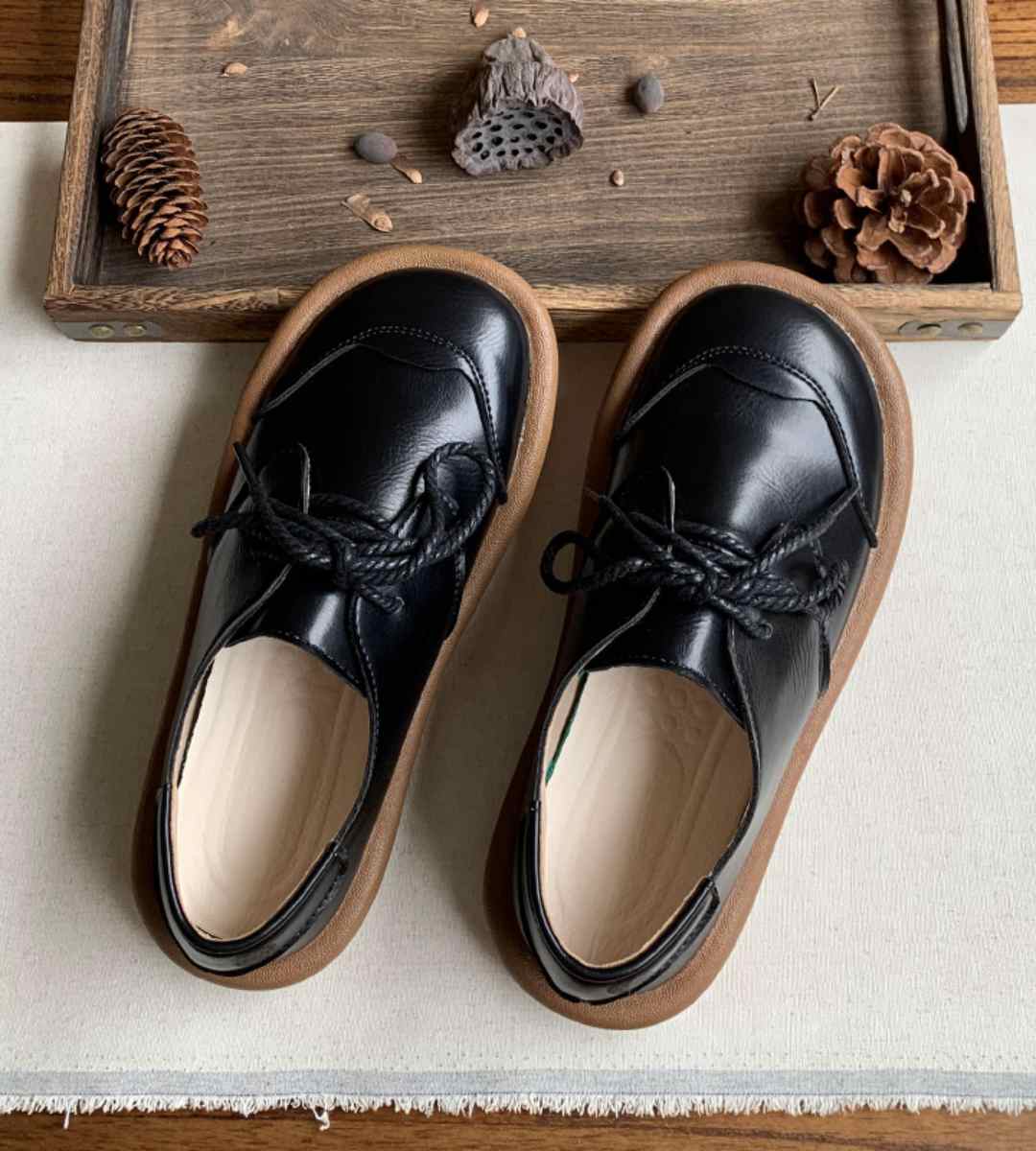 Autumn Sneakers Leather Casual Sport Shoes